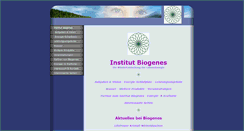 Desktop Screenshot of biogenes-leben.de